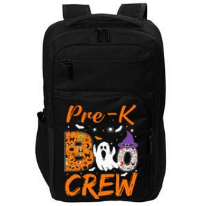 Pre K Boo Crew Teacher Student Halloween Pre Kindergarten Impact Tech Backpack