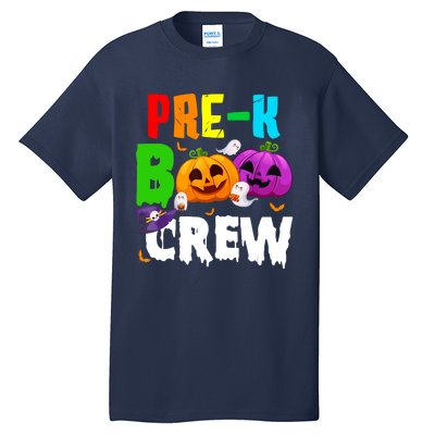 Pre K Boo Crew Funny Halloween Costume Teachers Tall T-Shirt