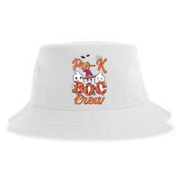 Pre K Boo Crew Cute Ghost Funny Halloween Teacher Student Sustainable Bucket Hat