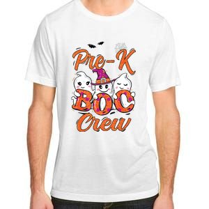 Pre K Boo Crew Cute Ghost Funny Halloween Teacher Student Adult ChromaSoft Performance T-Shirt