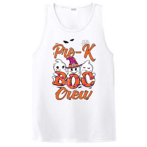 Pre K Boo Crew Cute Ghost Funny Halloween Teacher Student PosiCharge Competitor Tank