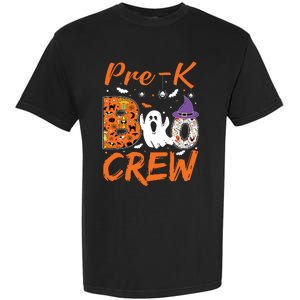 Pre K Boo Crew Teacher Student Halloween Pre Kindergarten Garment-Dyed Heavyweight T-Shirt