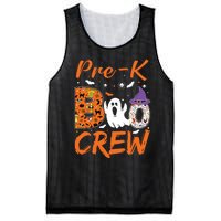 Pre K Boo Crew Teacher Student Halloween Pre Kindergarten Mesh Reversible Basketball Jersey Tank