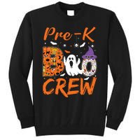 Pre K Boo Crew Teacher Student Halloween Pre Kindergarten Tall Sweatshirt