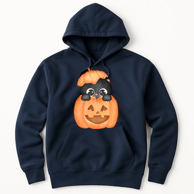 Pumpkin Kitty Cute Halloween Hoodie