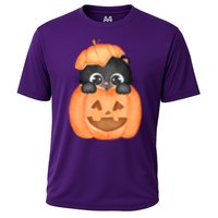 Pumpkin Kitty Cute Halloween Cooling Performance Crew T-Shirt