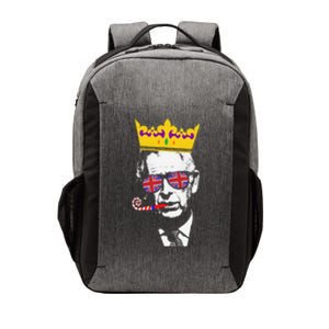 Party King Coronation King Charles Union Jack & Crown Vector Backpack