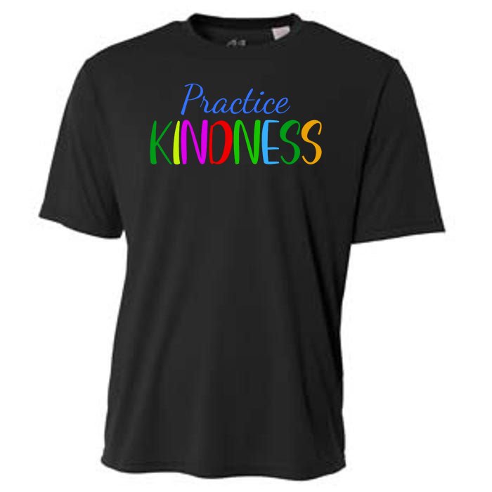 Practice Kindness Colorful Cooling Performance Crew T-Shirt