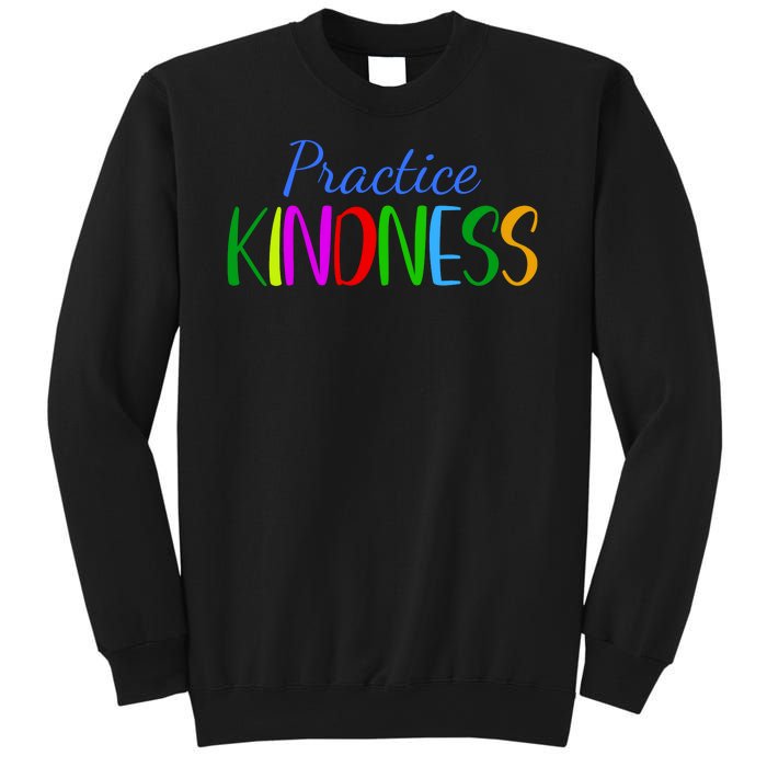 Practice Kindness Colorful Sweatshirt