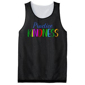 Practice Kindness Colorful Mesh Reversible Basketball Jersey Tank