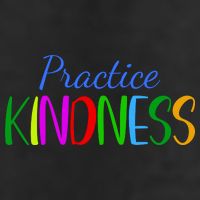 Practice Kindness Colorful Tumbler