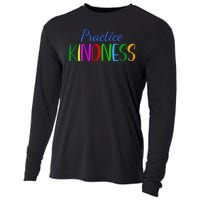 Practice Kindness Colorful Cooling Performance Long Sleeve Crew