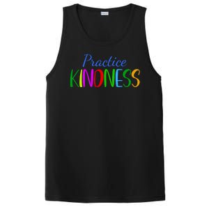 Practice Kindness Colorful PosiCharge Competitor Tank