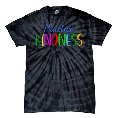 Practice Kindness Colorful Tie-Dye T-Shirt