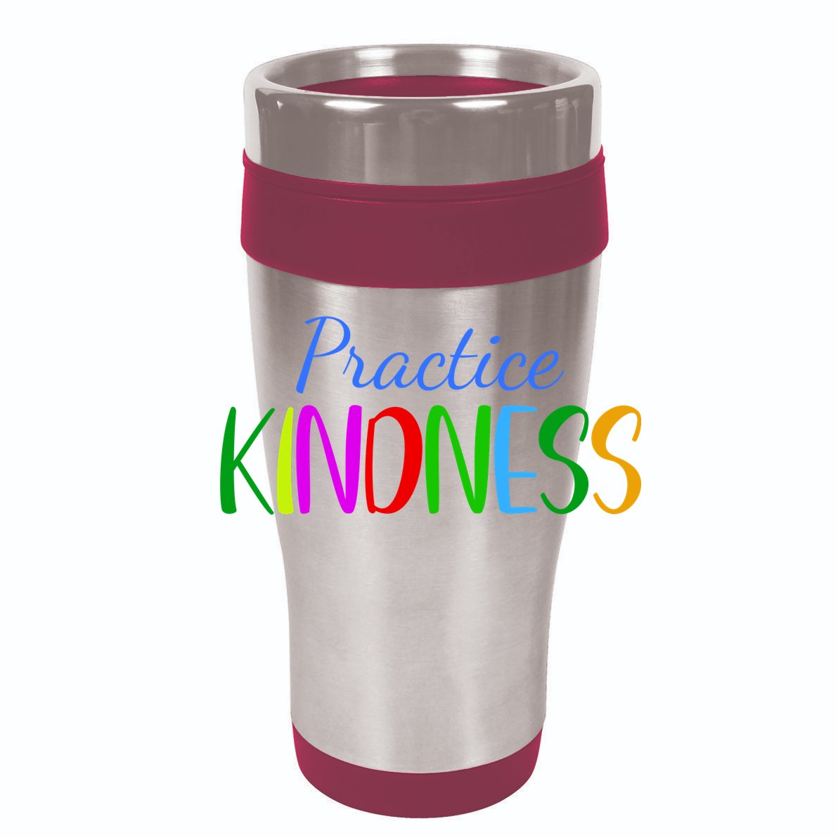 Practice Kindness Colorful Golf Towel