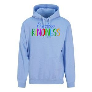 Practice Kindness Colorful Unisex Surf Hoodie