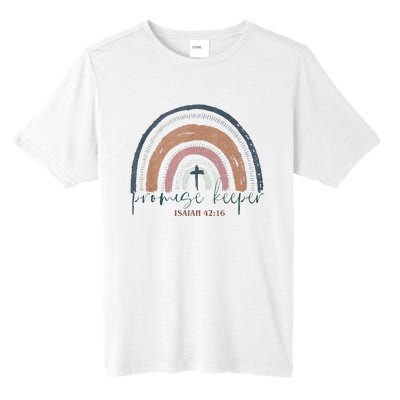 Promise Keeper Christian Bible Quote Boho Rainbow Tall Fusion ChromaSoft Performance T-Shirt