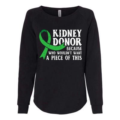 Proud Kidney Donor Organ Transplant Womens California Wash Sweatshirt