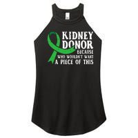 Proud Kidney Donor Organ Transplant Women’s Perfect Tri Rocker Tank