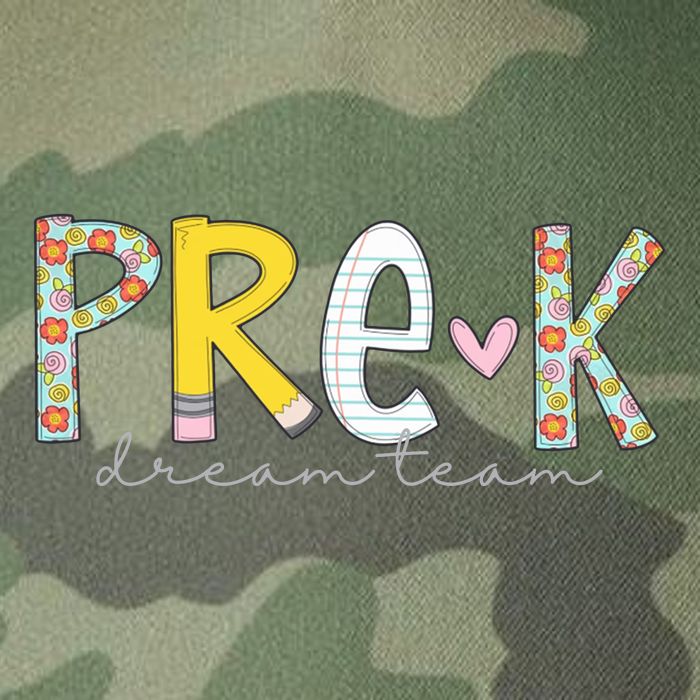 Pre K Dream Team First Day Of School Legacy Tie Dye Trucker Hat