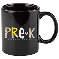 Pre K Dream Team First Day Of School 11oz C Handle Ceramic Mug