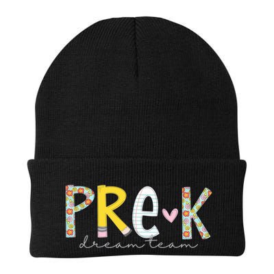 Pre K Dream Team First Day Of School Knit Cap Winter Beanie