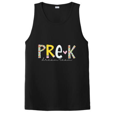 Pre K Dream Team First Day Of School PosiCharge Competitor Tank