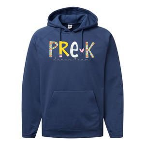 Pre K Dream Team First Day Of School Performance Fleece Hoodie