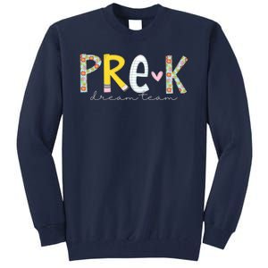 Pre K Dream Team First Day Of School Tall Sweatshirt