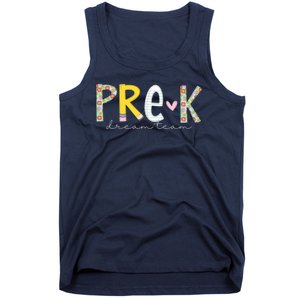 Pre K Dream Team First Day Of School Tank Top