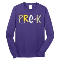 Pre K Dream Team First Day Of School Long Sleeve Shirt