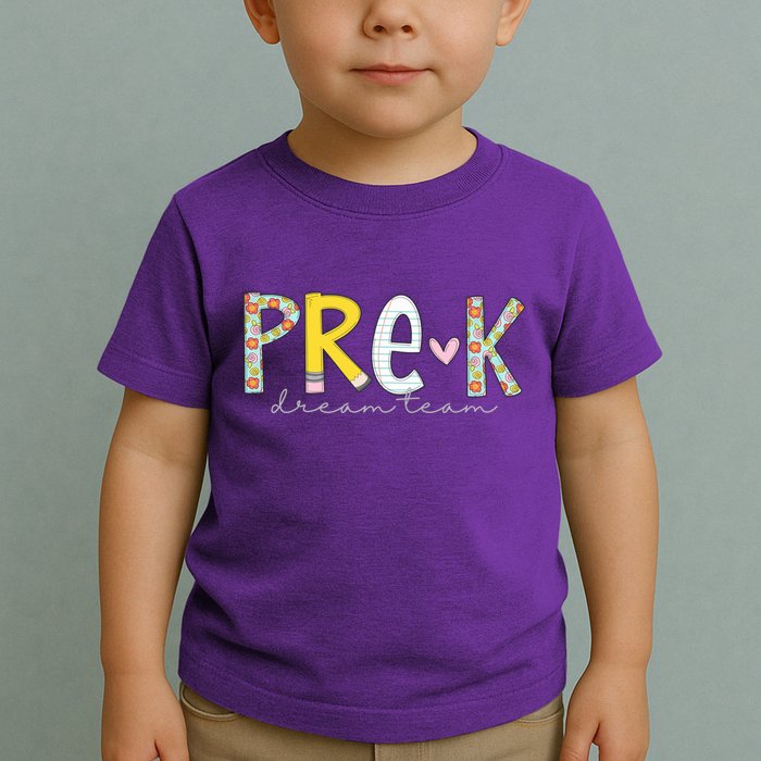 Pre K Dream Team First Day Of School Toddler T-Shirt