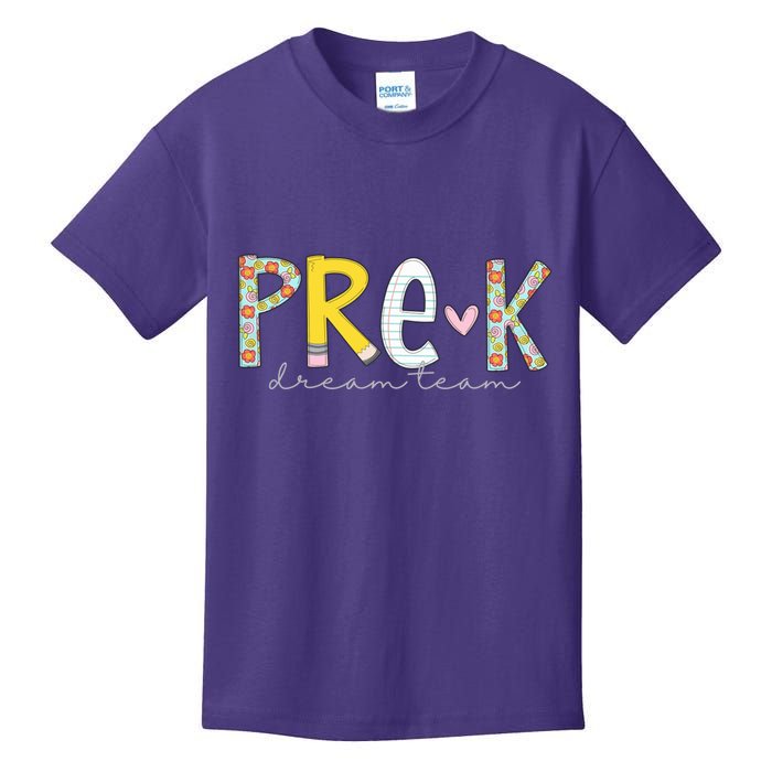 Pre K Dream Team First Day Of School Kids T-Shirt