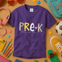 Pre K Dream Team First Day Of School Kids T-Shirt