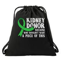 Proud Kidney Donor Organ Transplant Drawstring Bag