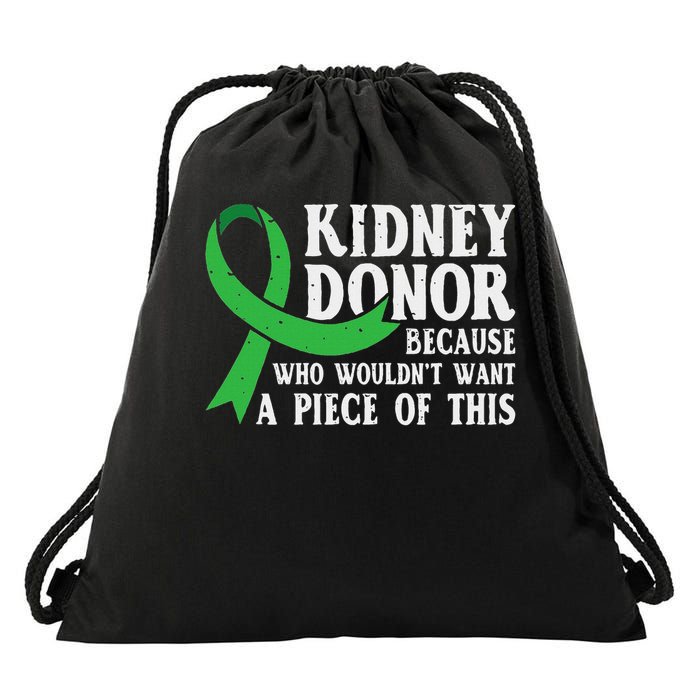Proud Kidney Donor Organ Transplant Drawstring Bag