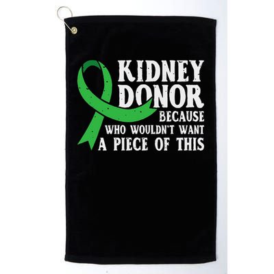 Proud Kidney Donor Organ Transplant Golf Towel