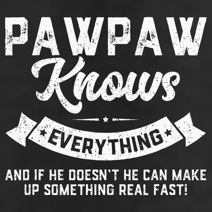 Pawpaw Knows Everything 60th Gift Funny Fathers Day Adult Drive Performance Visor
