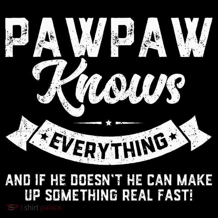 Pawpaw Knows Everything 60th Gift Funny Fathers Day Visor