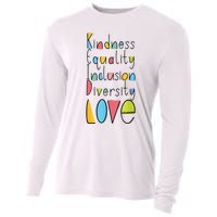 Pretty Kindness Equality Inclusion Diversity LOVE Cooling Performance Long Sleeve Crew