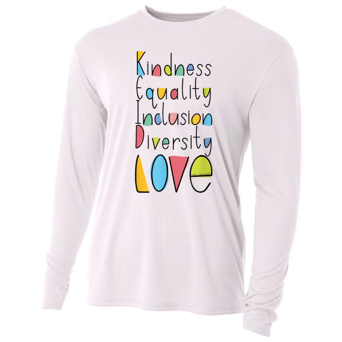 Pretty Kindness Equality Inclusion Diversity LOVE Cooling Performance Long Sleeve Crew