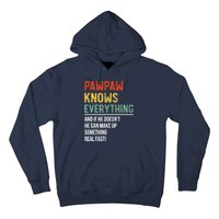 Pawpaw Knows Everything Father's Day Pawpaw Hoodie