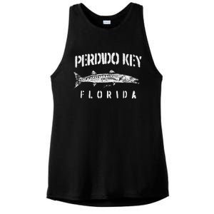 Perdido Key Fl Great Barracuda Ladies PosiCharge Tri-Blend Wicking Tank