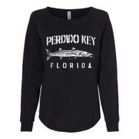 Perdido Key Fl Great Barracuda Womens California Wash Sweatshirt