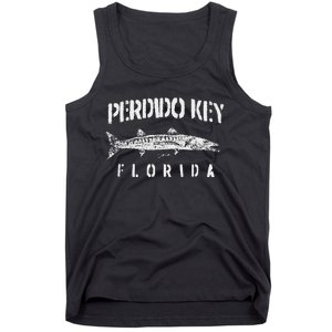 Perdido Key Fl Great Barracuda Tank Top