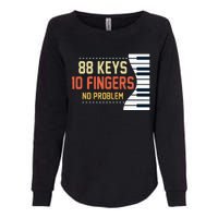 Piano Keys Funny Musician Music 88 Keys Gift Womens California Wash Sweatshirt