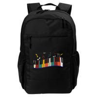 Piano Keyboard For Piano Player Keyboardist Daily Commute Backpack