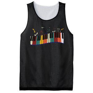 Piano Keyboard For Piano Player Keyboardist Mesh Reversible Basketball Jersey Tank