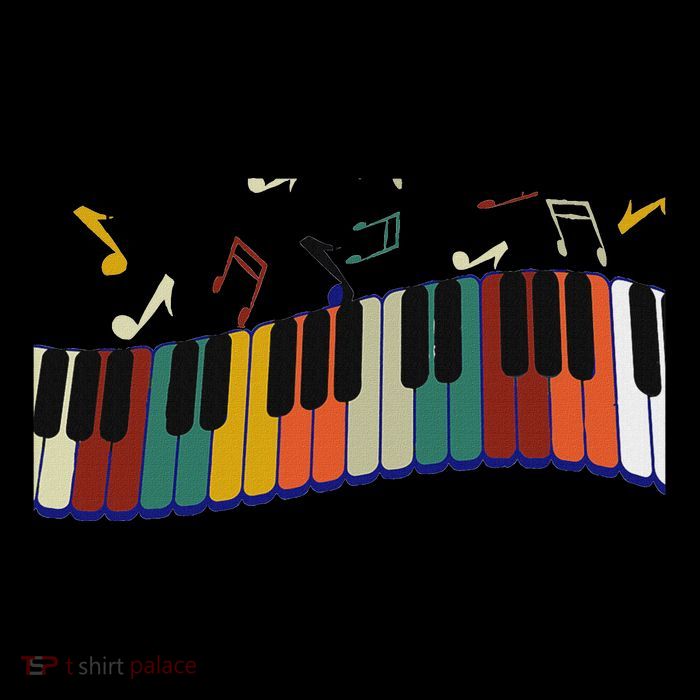 Piano Keyboard For Piano Player Keyboardist Kids T-Shirt