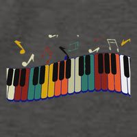 Piano Keyboard For Piano Player Keyboardist Vector Backpack